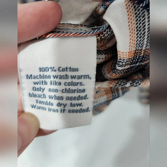 Urban Pipeline Men's‎ Button Down Size XL Blue Plaid Pearl Snap Western Rodeo - Picture 2 of 9